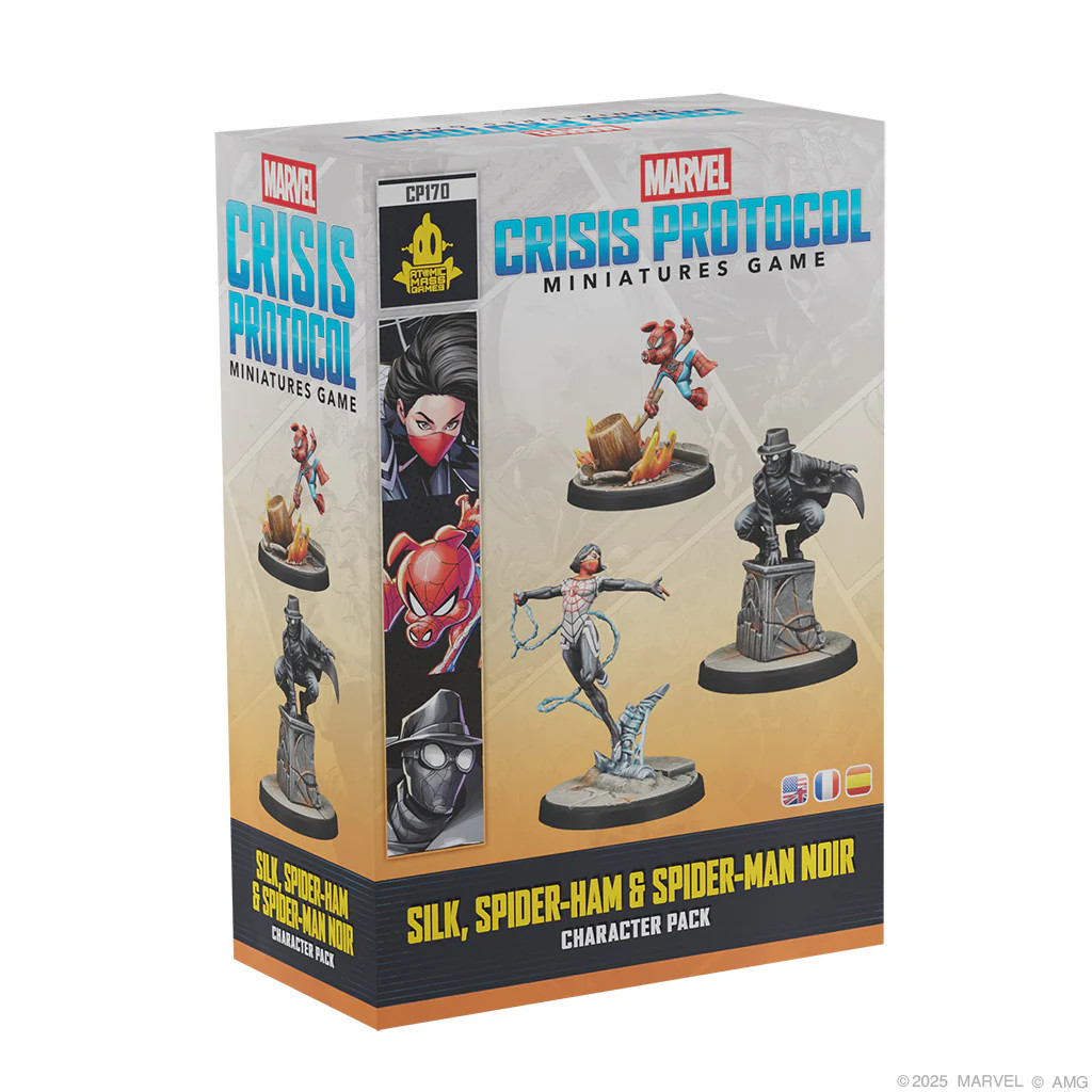 Marvel: Crisis Protocol - Silk, Spider-Ham & Spider-Man Noir PRESALE 10/3