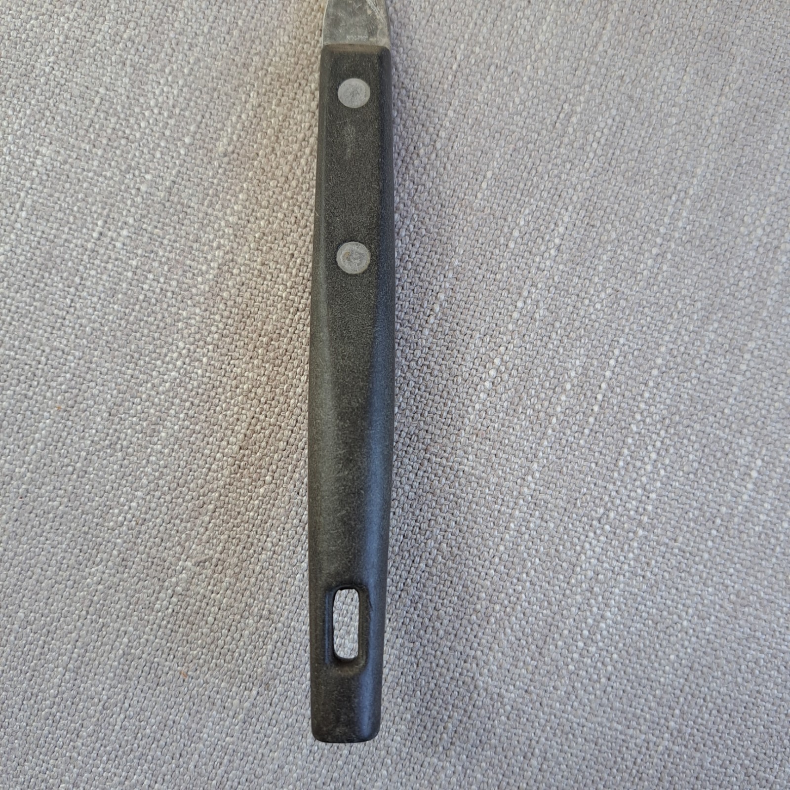 Carving Fork Stainless with Brown Handle