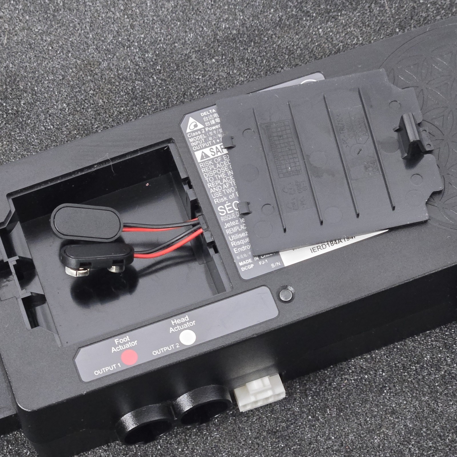 TempurPedic/Customatic Control Box MBC-RS005 A - Delta Electronics 100-120V