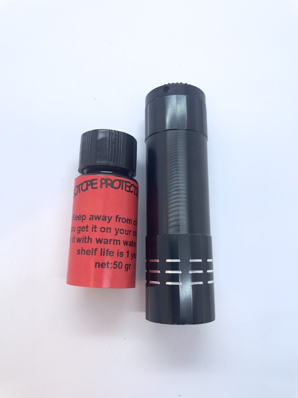 isotopes protection uv,with uv light,apply light coat on them for protection