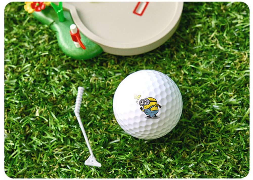 Three Minions Urethane Golf Balls 3 Piece Dozen Choose Bob/Dave/Stuart.