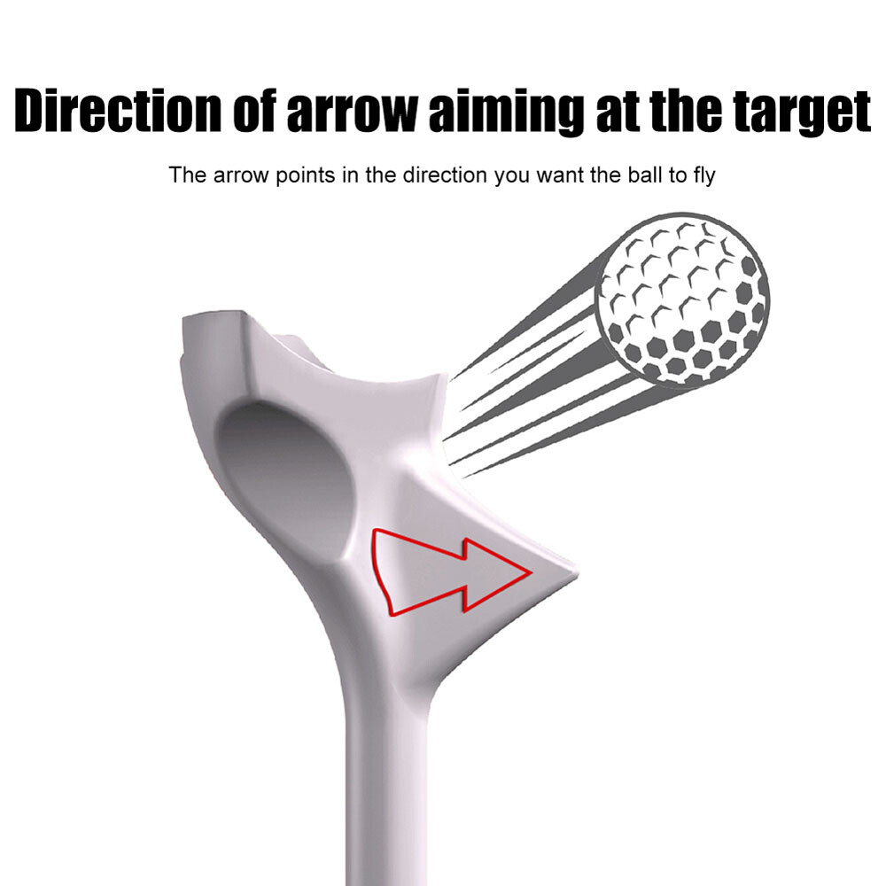 10PCS 10° Golf Tees Increases Speed Stand Balls Support Base Golf Holder Kit US