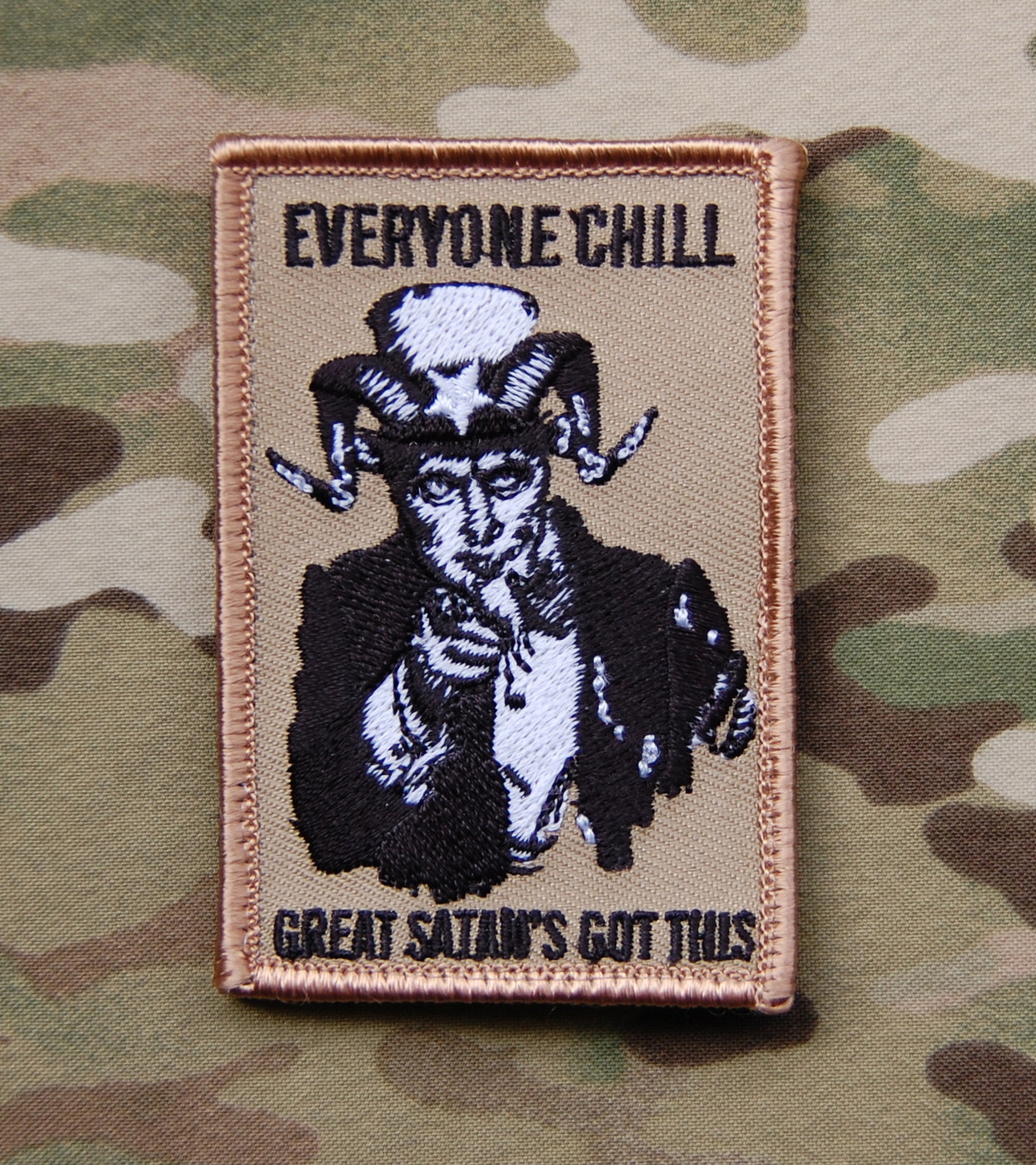 Great Satan's Got This Morale Patch Operation Epic Fury Iran War Straits Hormuz