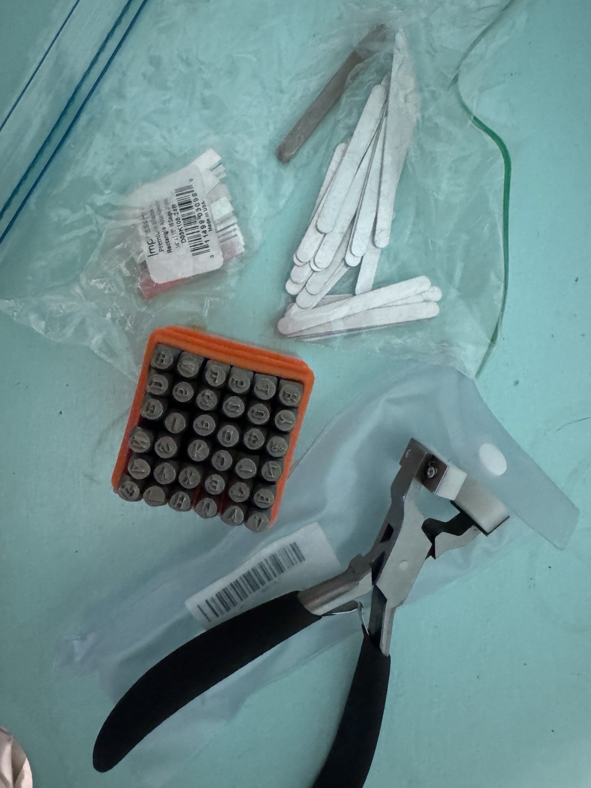 Metal Stamping Kit With Accessories