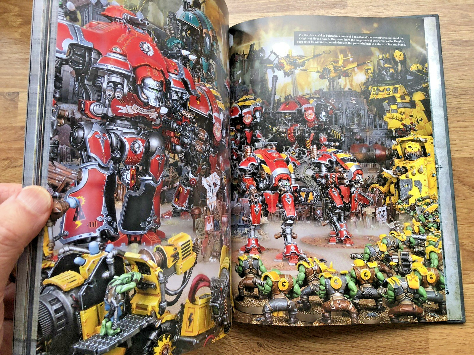 Warhammer 40,000 Codex Imperial Knights game guide 2018. HB