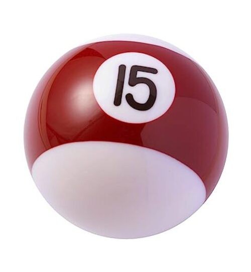 Pool Ball Billiard Stick Shift Knob - Universal Gear Shifter Knobs for Brown 15