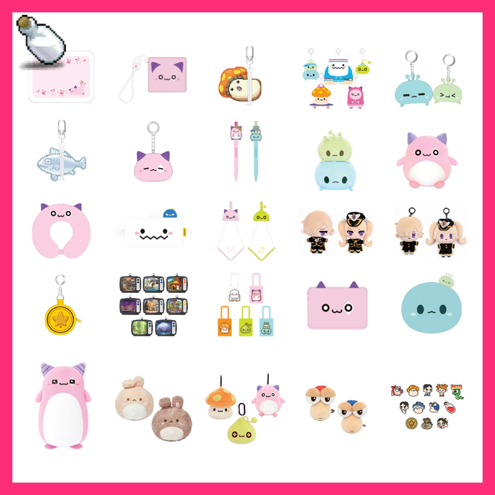 MapleStory MAPLE ATTACKS POP-UP Event in Lotte Mall Collaboration MD - Limited