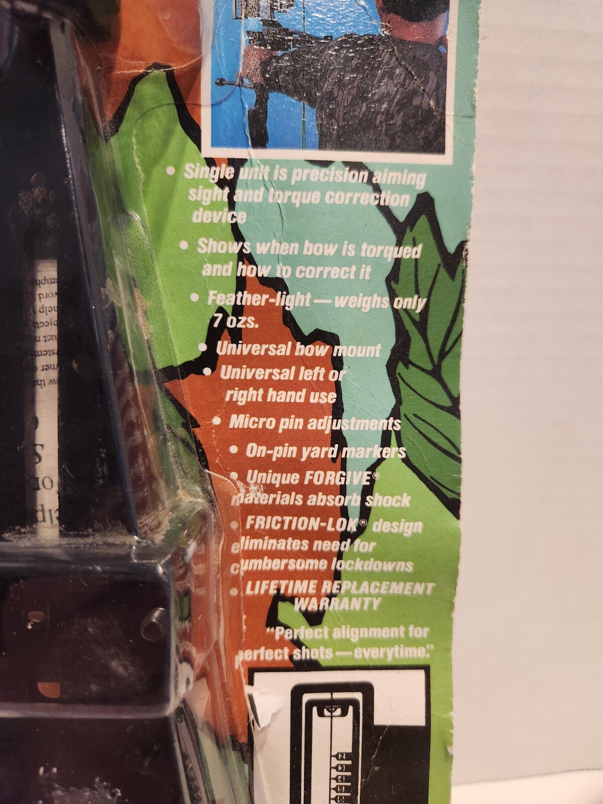 Vintage Savage Systems Torque Sight For Compound Bow In Package