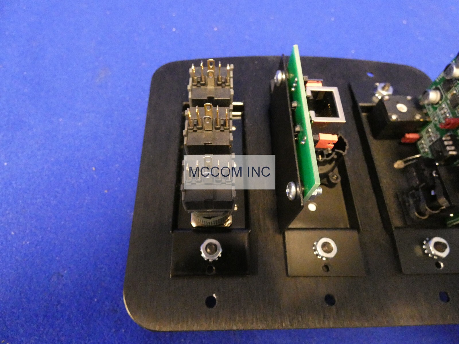 StudioHub + Podcast Mic Panel w/ headphone amp, XLR, push button