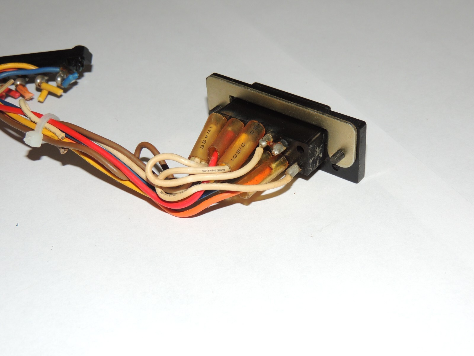Sansui AU-717 Multi Voltage Switch & Wire Assembly
