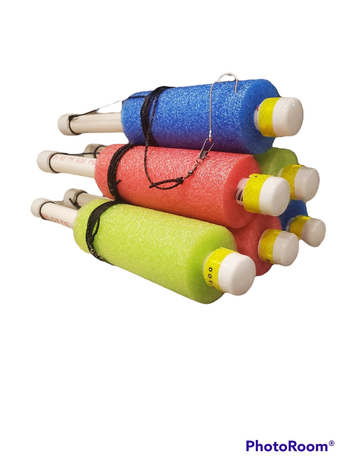 Cajun Catfish Tilt fishing Kayak Jugline  Noodle Jugs MULTI , weighted, lot of 6