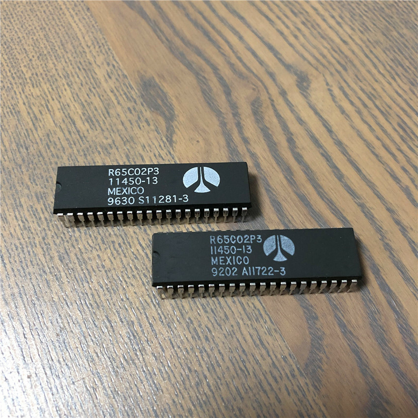 R65C02P or R65C02P3 or R65C02P4 65C02 8-Bit Microprocessor PDIP40 x 1pc