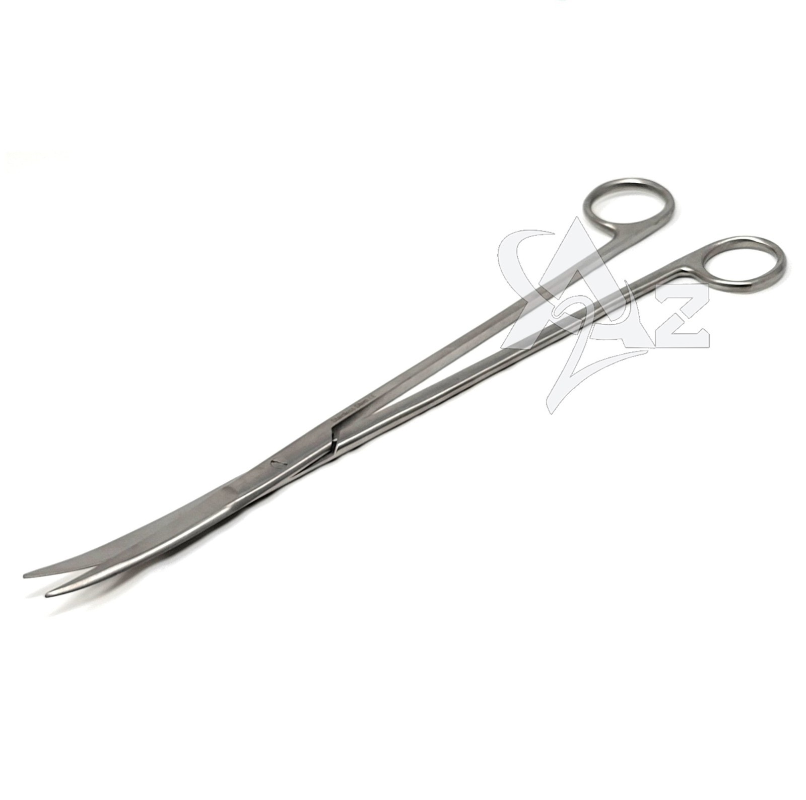 12" Stainless Steel Curved Scissors Aquascaping Tool Aquarium Plant Sharp Blades