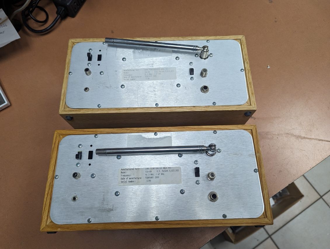 2x ComPol Inc Radio SAP- BA Digital Converter to Analog F4 UNTESTED