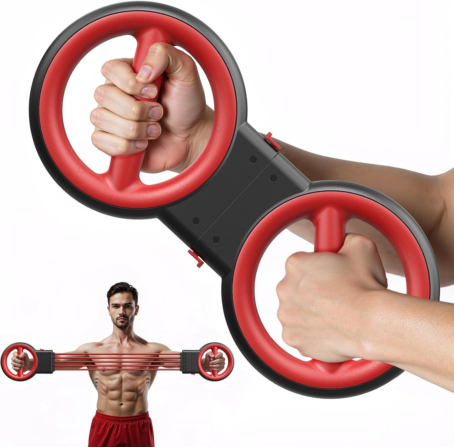 3-in-1 Rotator Burn Machine for Upper Body Strength Training at Home and Gym