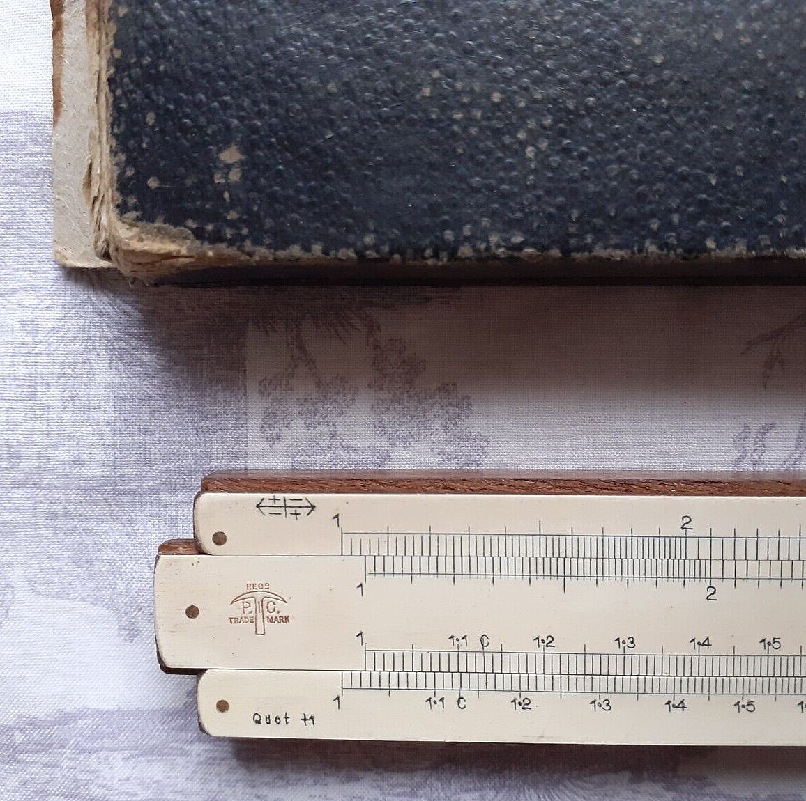 Vintage "P.I.C." Slide Rule ~ In Box.