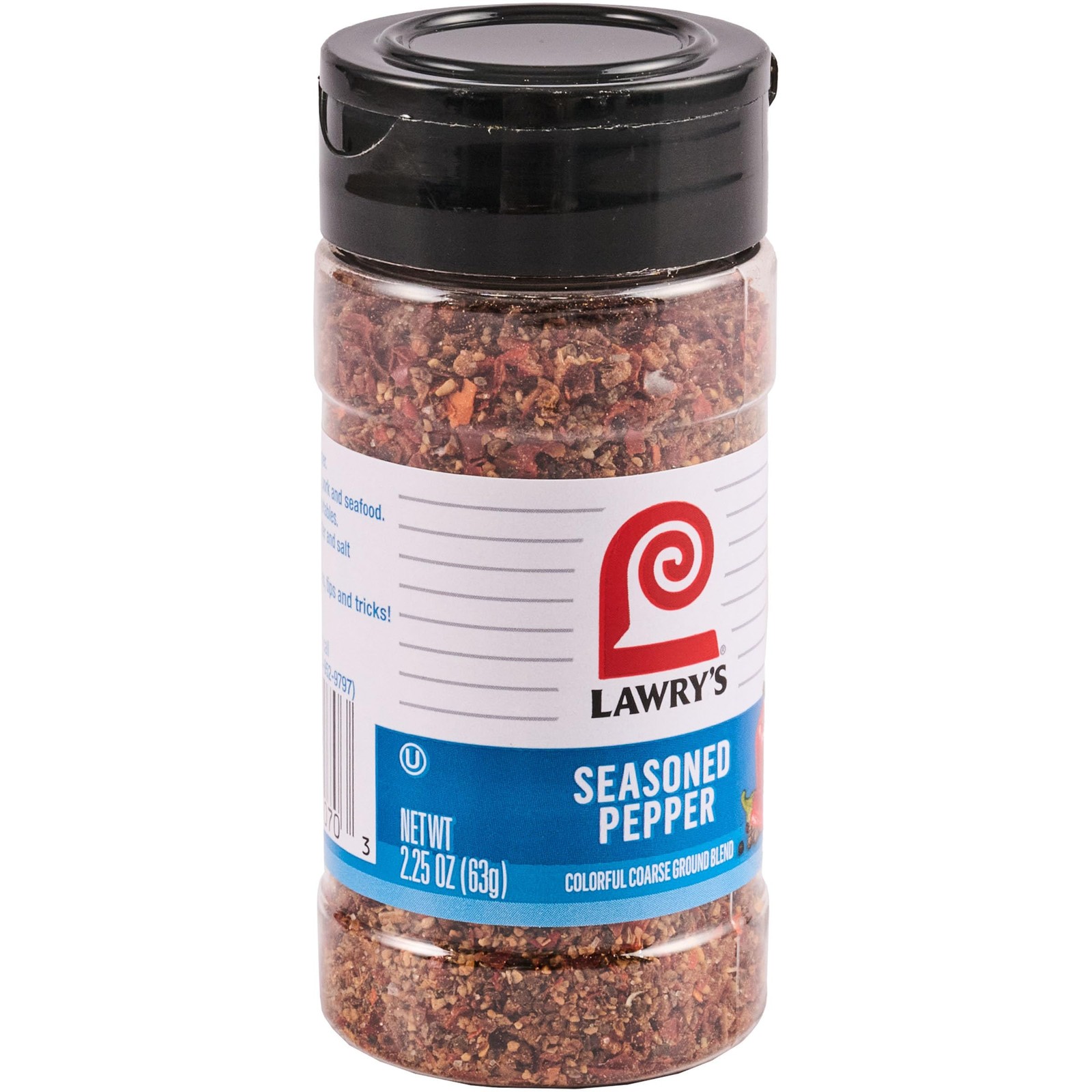 Lawry's Seasoned Pepper, 2.25 oz 2.2 Ounce (Pack of 1)