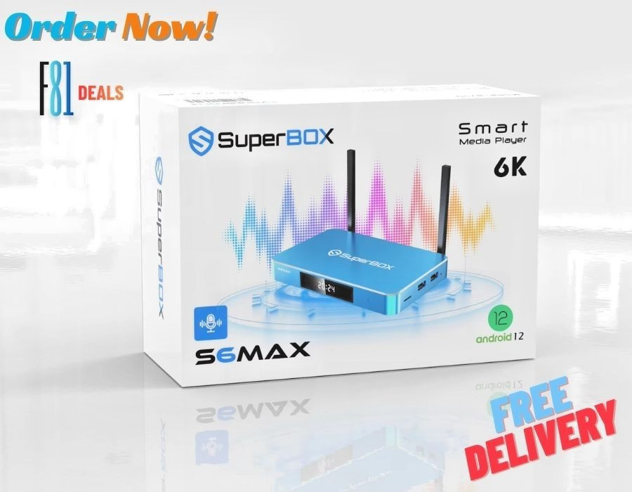 SuperBox S6 Max  - Free & Fast Shipping - LIMITED STOCK - Brand New