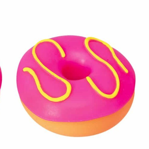 PINK-Rare! NeeDoh DohNut Squishy Sweet Donut 🍩 Fidget Toy Schylling On Hand