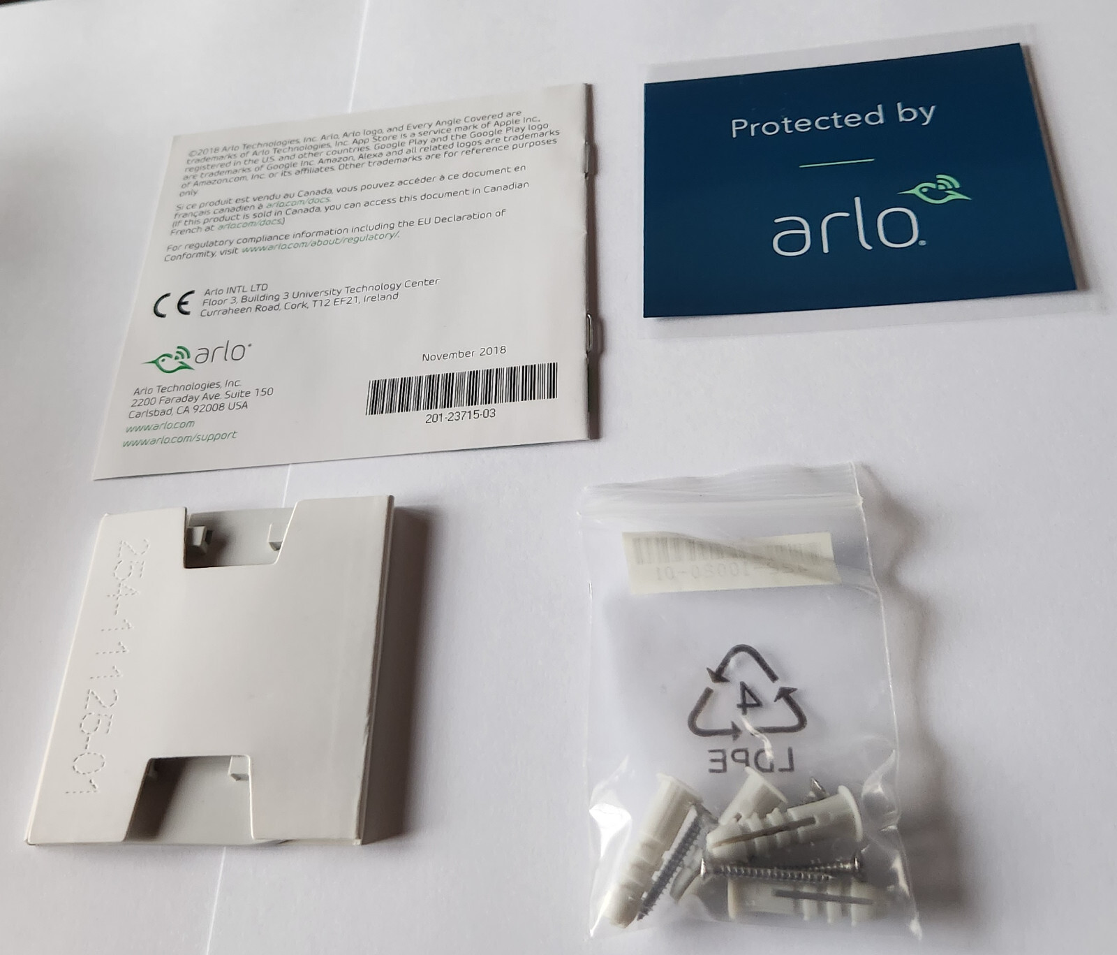 New Original ACCESSORIES ONLY for Arlo Q VMC3040 Wired Indoor Security Camera