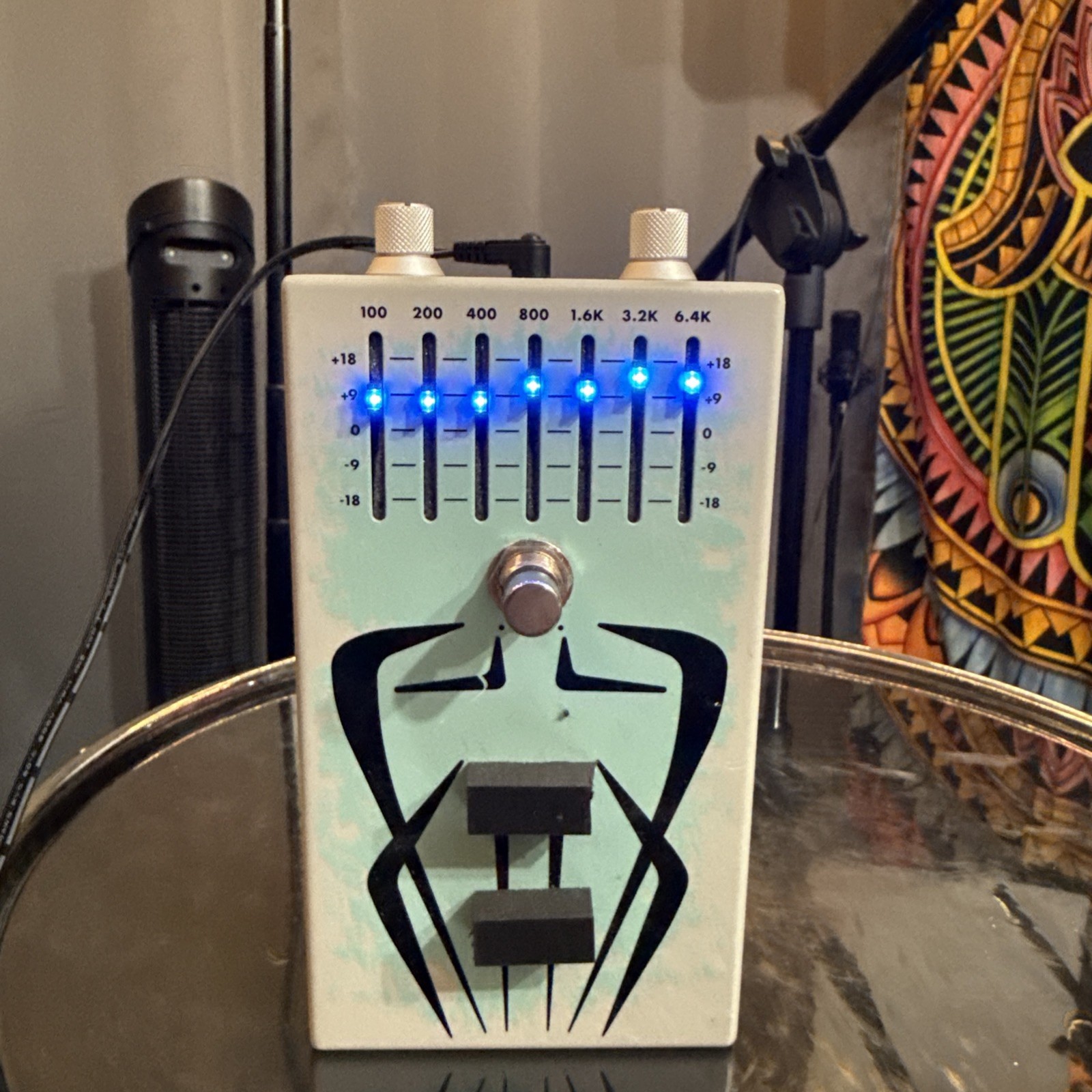 Dunlop Billy Gibbons Elwood Siete Santos Octavio Fuzz Guitar Effects Pedal BFG07
