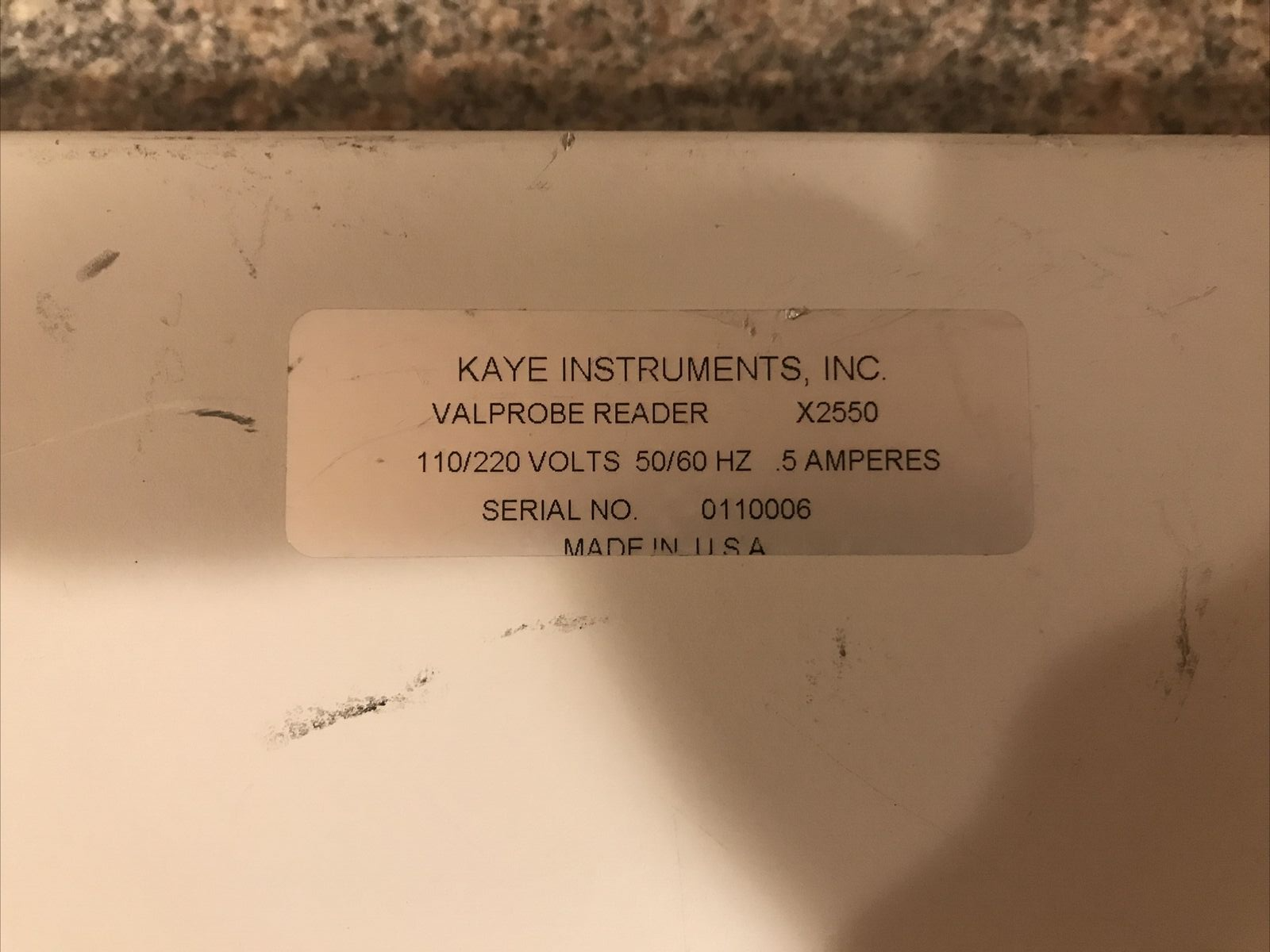 Kaye Instruments ValProbe Reader X2550