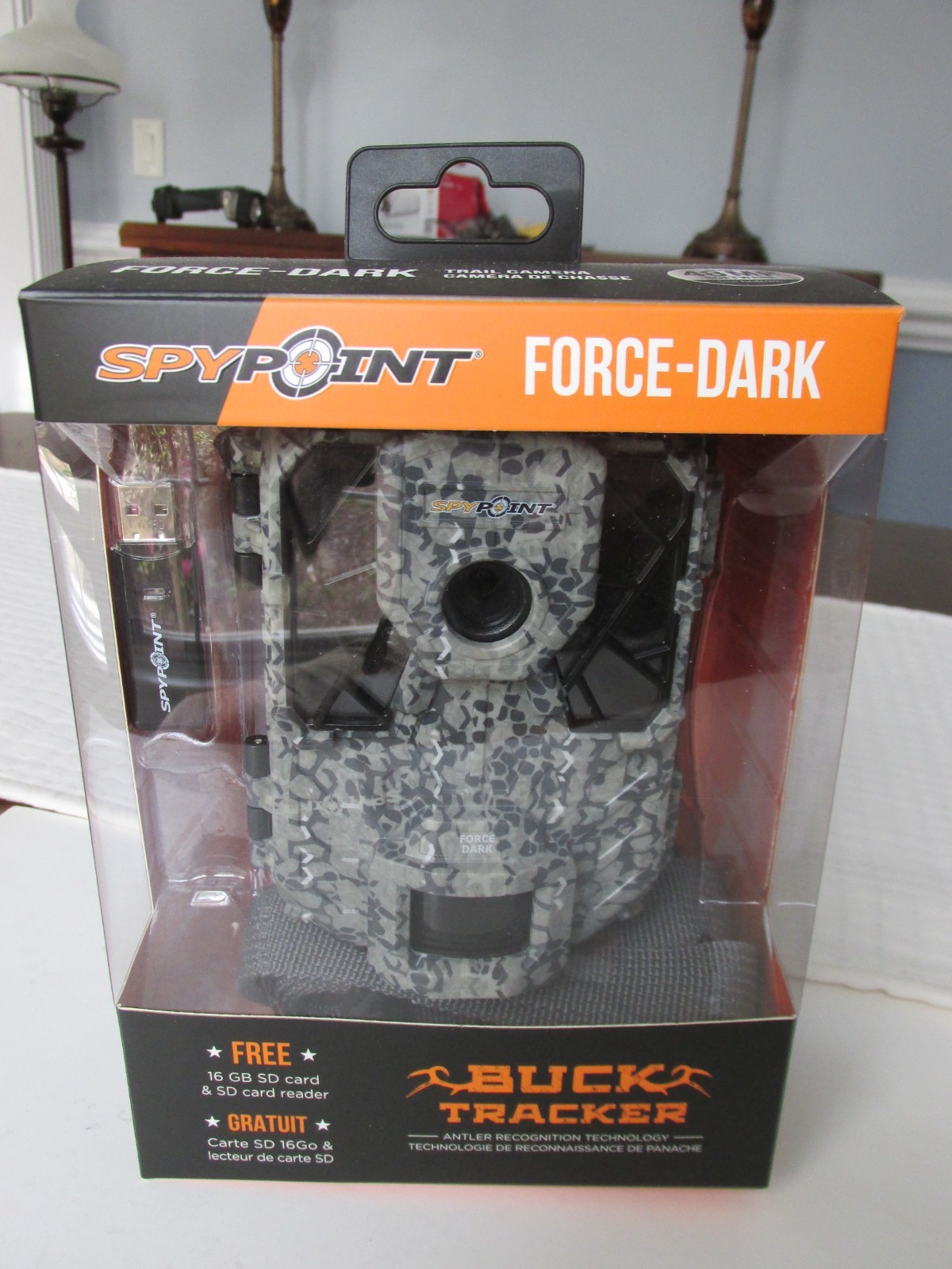 Spypoint FORCE-DARK Trail Camera - Camo (in original box)