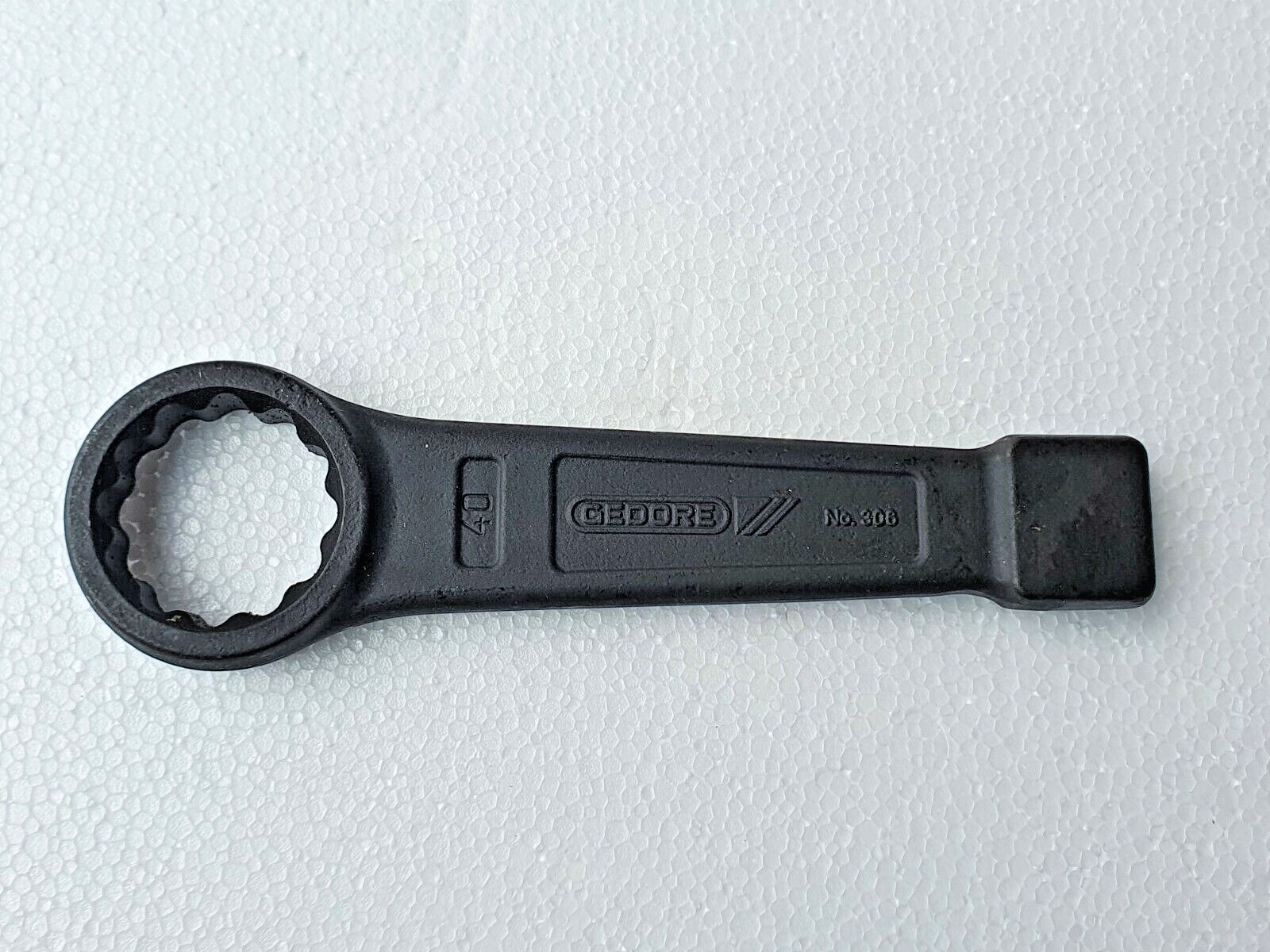 LOT of 2 GEDORE No.306 Slugger / Hammer / Slogging Spanner 40 & 50 mm # NEW