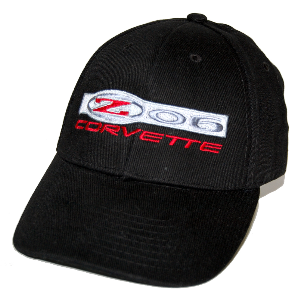 Chevrolet Corvette C5 Z06 Cotton Twill Black Hat Cap - SHIPPED IN A BOX - USA