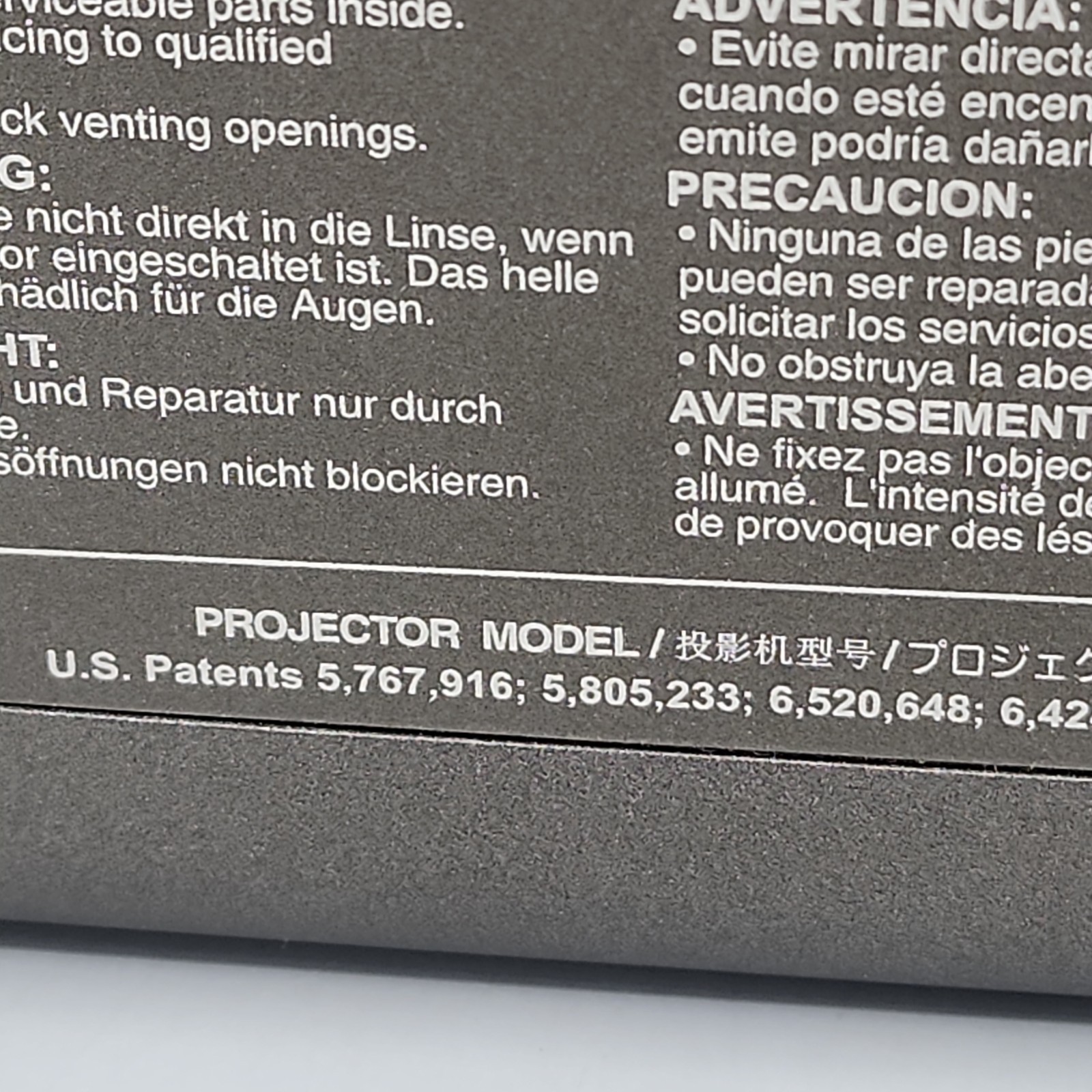 ASK Proxima C170 Model GEN205 Portable Projector - TESTED