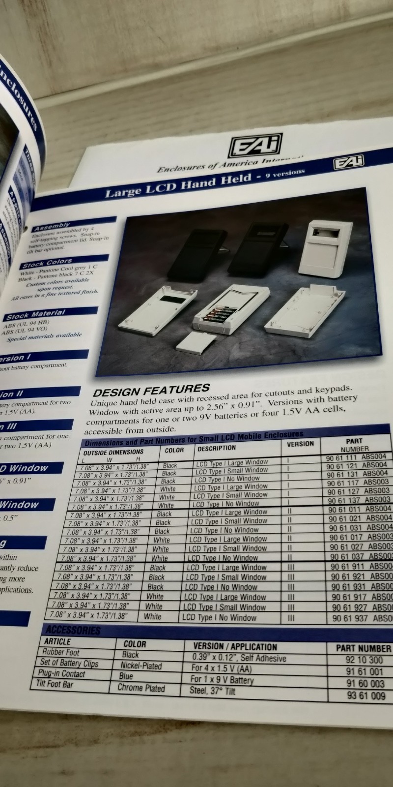 1999 EAI enclosures catalog cases C2