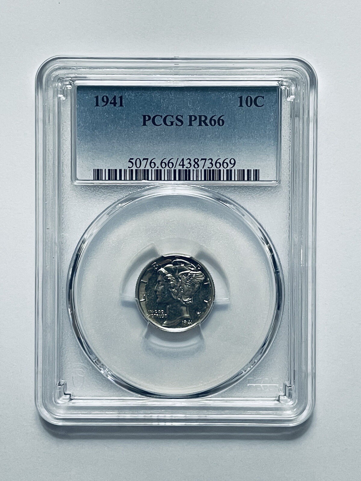 1941 Mercury Dime PCGS PR66