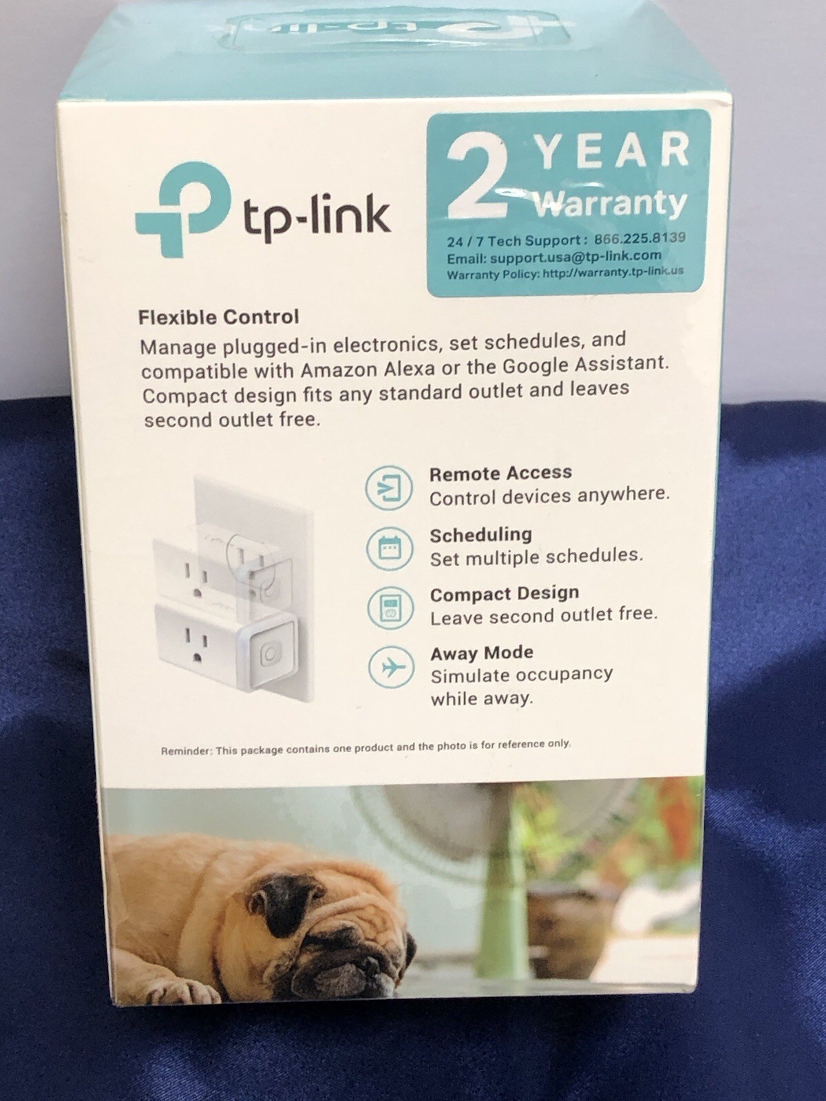 *NEW* TP-LINK - Kasa Smart Wi-fi Plug Mini - White (HS105)