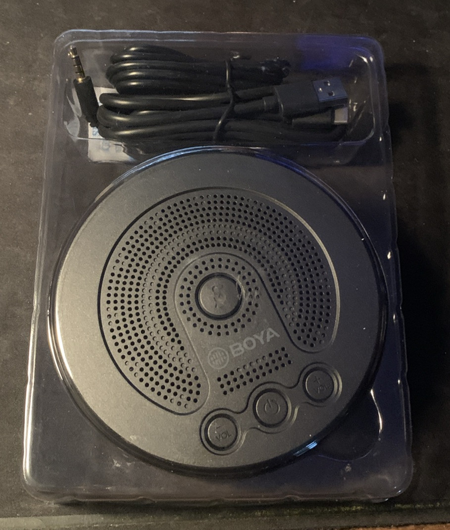 BOYA BY-BMM400 Conference Speaker Microphone Type-C for Computer Tablet Phone