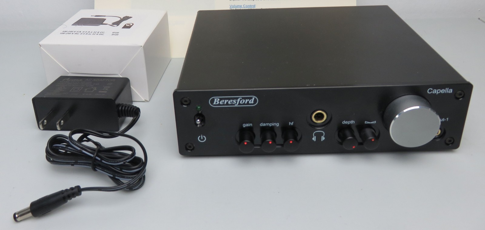 BERESFORD CAPELLA TC-7110 HEADPHONE AMPLIFIER WORKS PERFECT