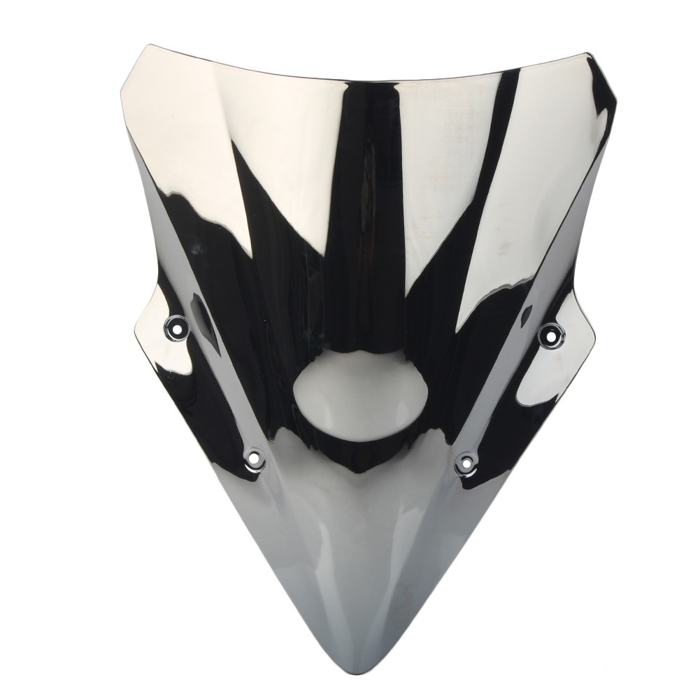 Front Windscreen Windshield For Kawasaki Ninja 650 EX650 ER6F 17-19 Motor Silver