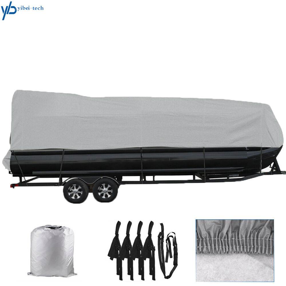 Gray Boat Cover 21FT 22FT 23FT 24FT Waterproof (780*400) × 1