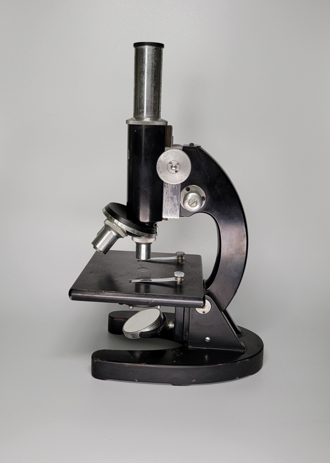 Vintage Bristol Pre-med Compound Microscope Made in Japan #7715