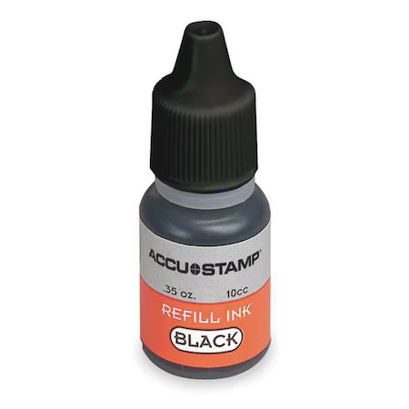 Cosco 038792 Pre-Inked Stamps, Black, 0.35 Oz.