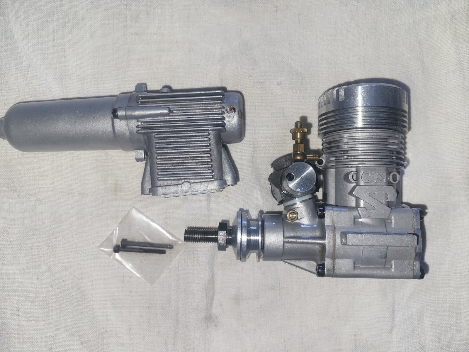 Como S 75 Engine - Excellent Condition - Excellent Compression - Vintage Engine