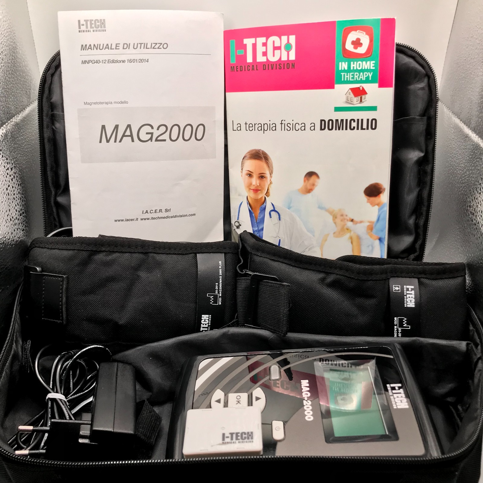 I-tech Magnetotherapy MAG2000 Therapy Device with Original Travel Case