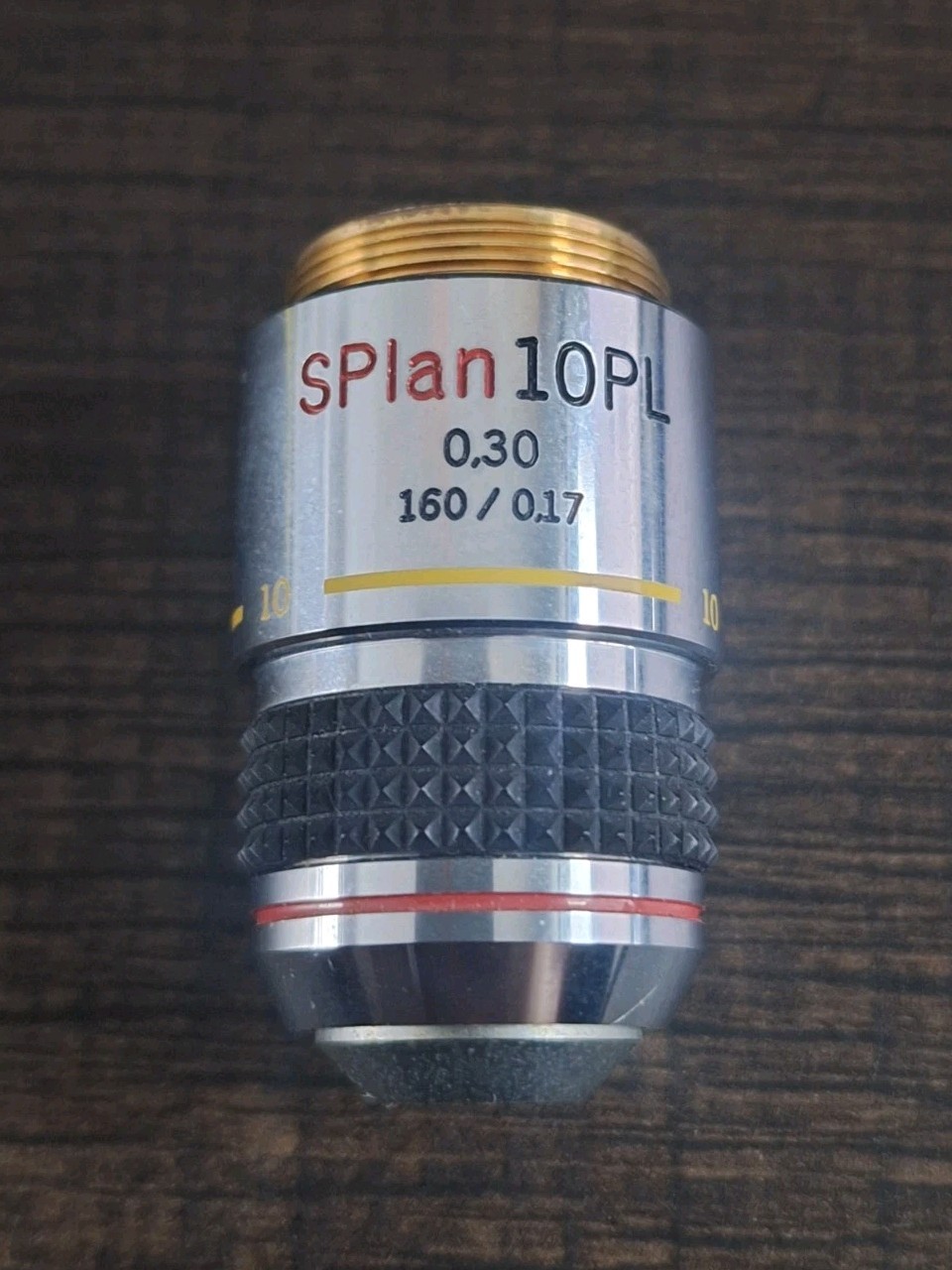 Olympus SPlan10PL 0.30 160/0.17 Objective Japan