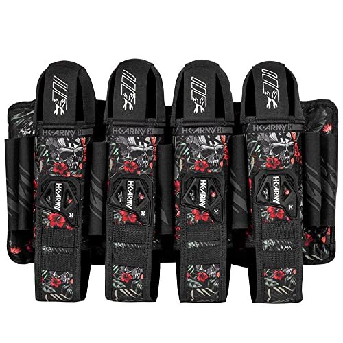 HK Army 4+3 Eject Paintball Harness Pod Pack - Tropical Skull
