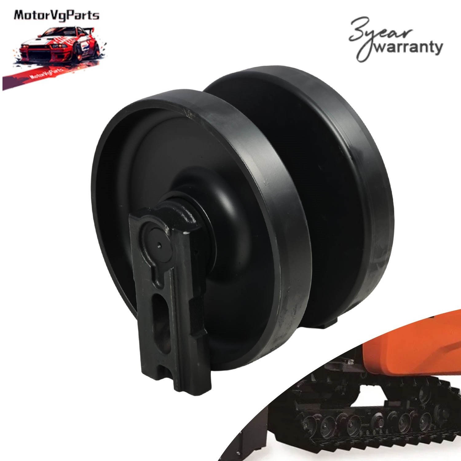 FRONT IDLER WHEEL For Kubota SVL75 SVL90 SVL95-2S SVL95-2SC SVL97-2 V061122100
