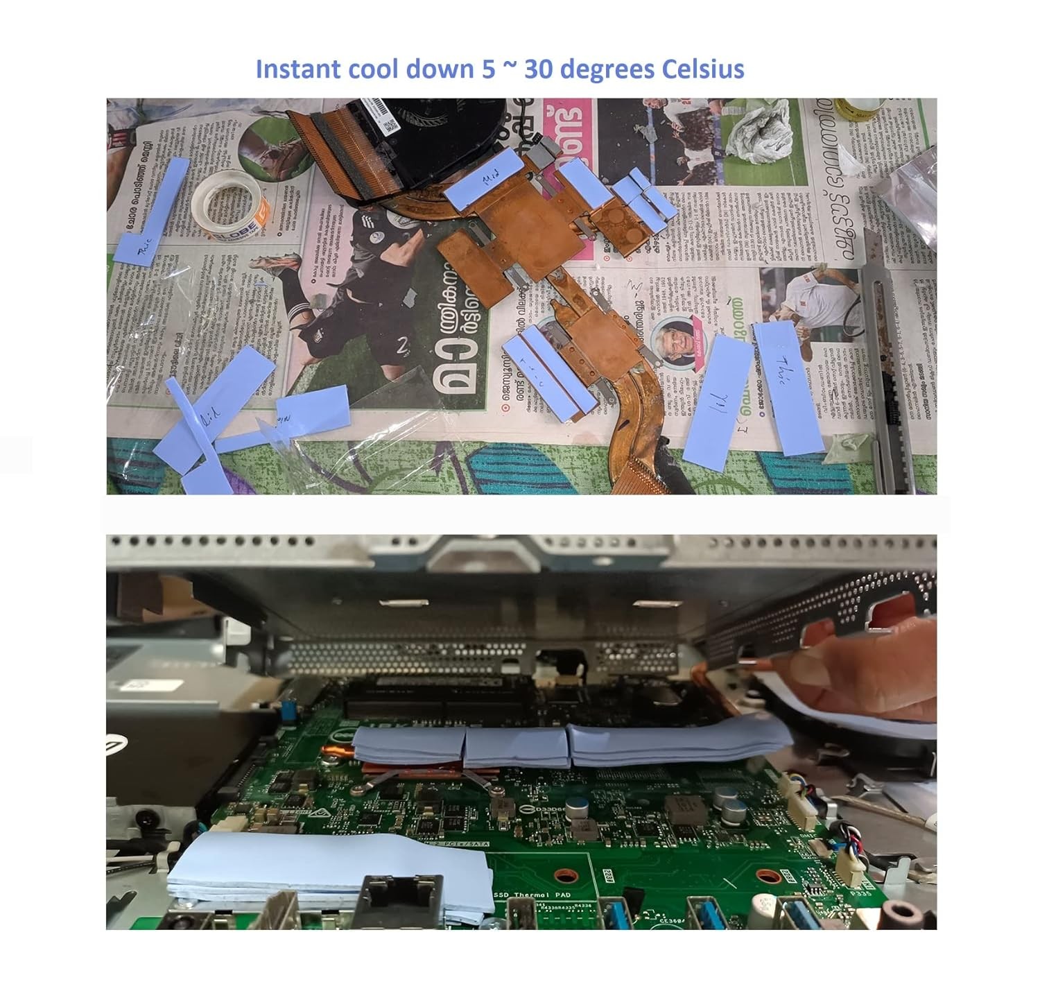 Self-Adhesive Thermal Cooling Pads