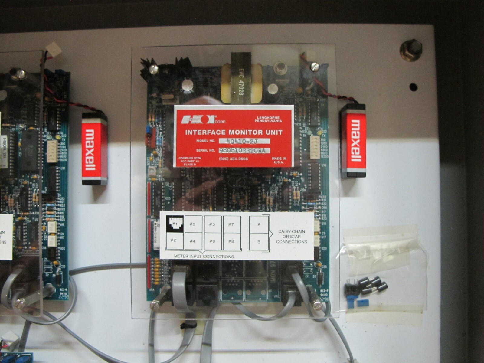 NEW E-MON MMU Multiple Meter Unit E-CON 320825EW AC Kilowatthour Meter E-CONomy