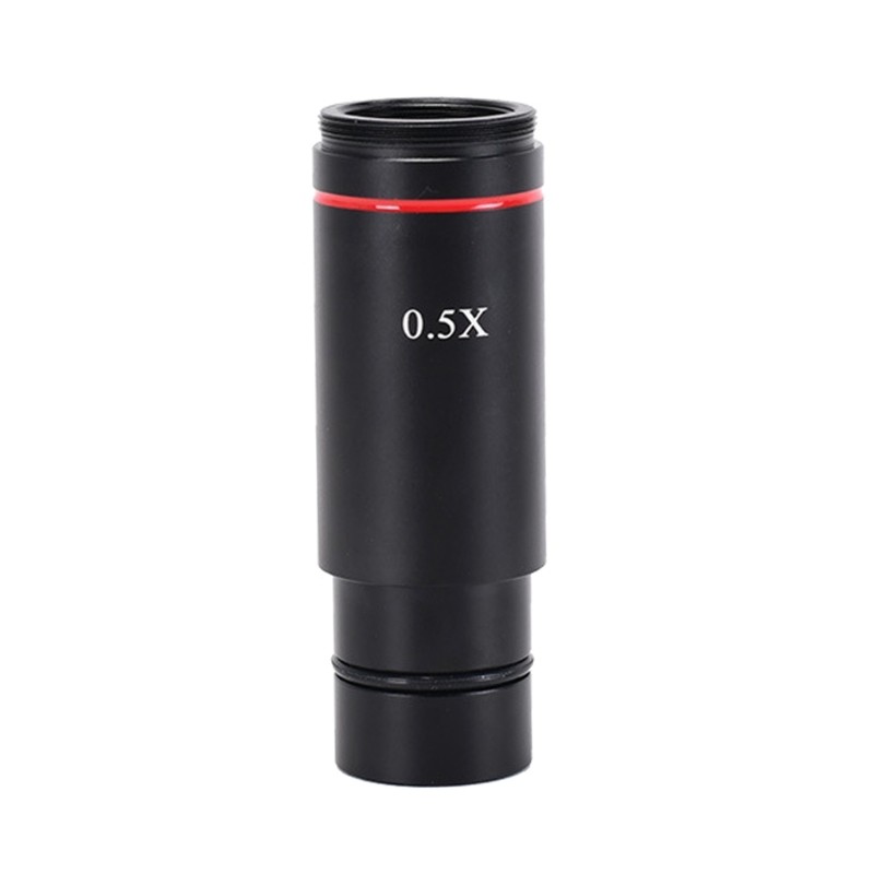 0.5X Microscope Camera Reduction Relay Lens C-mount Optical Microscope Adapter