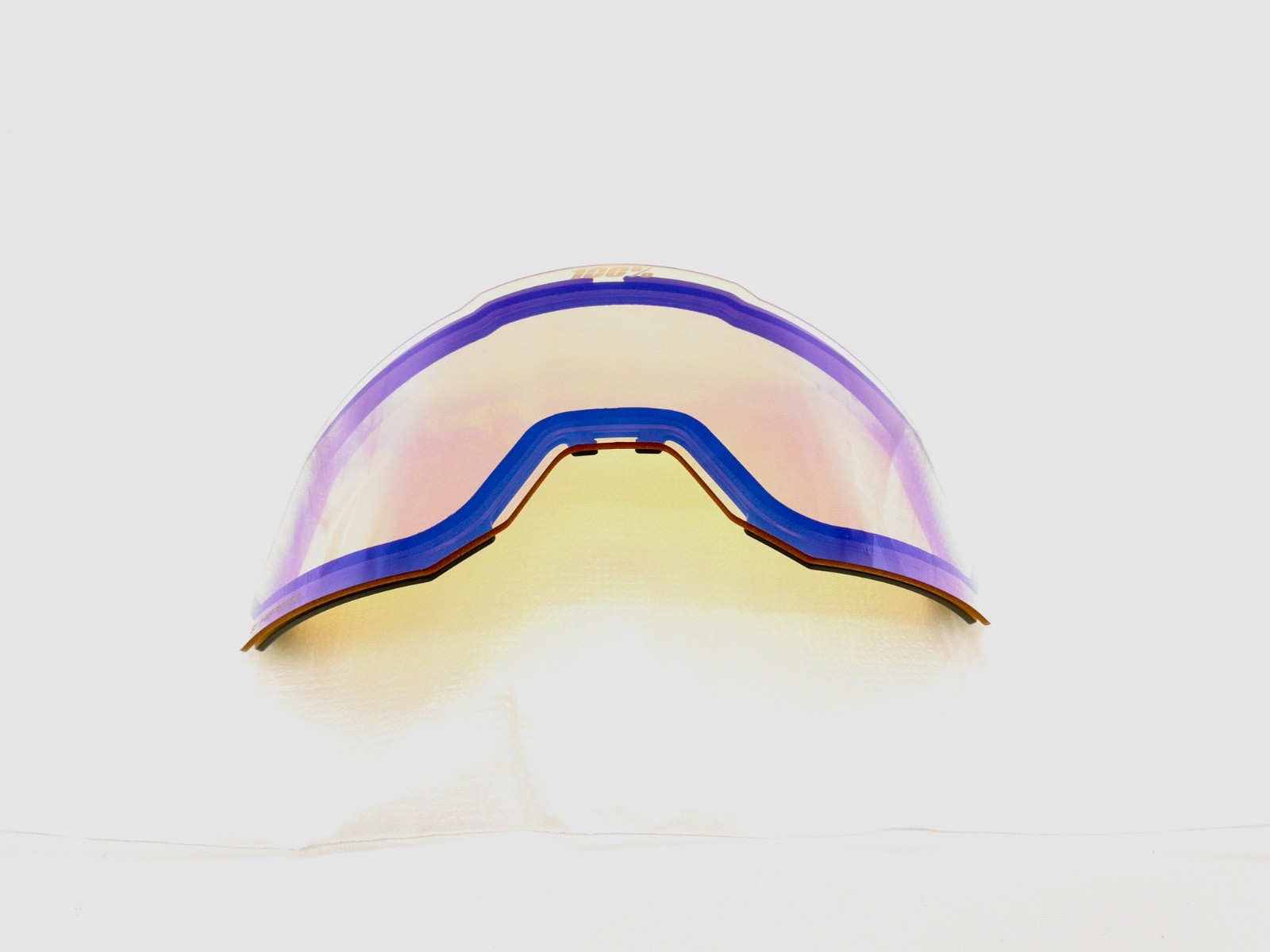 100% Goggles Replacement Lens Blue Iridium Mirror – Armega / Racecraft