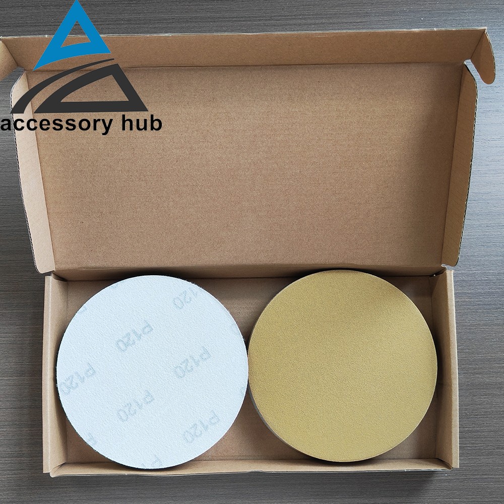 Hook & Loop 6'' Sanding Discs, Orbital DA Sander Paper Pads Accessoryhub US