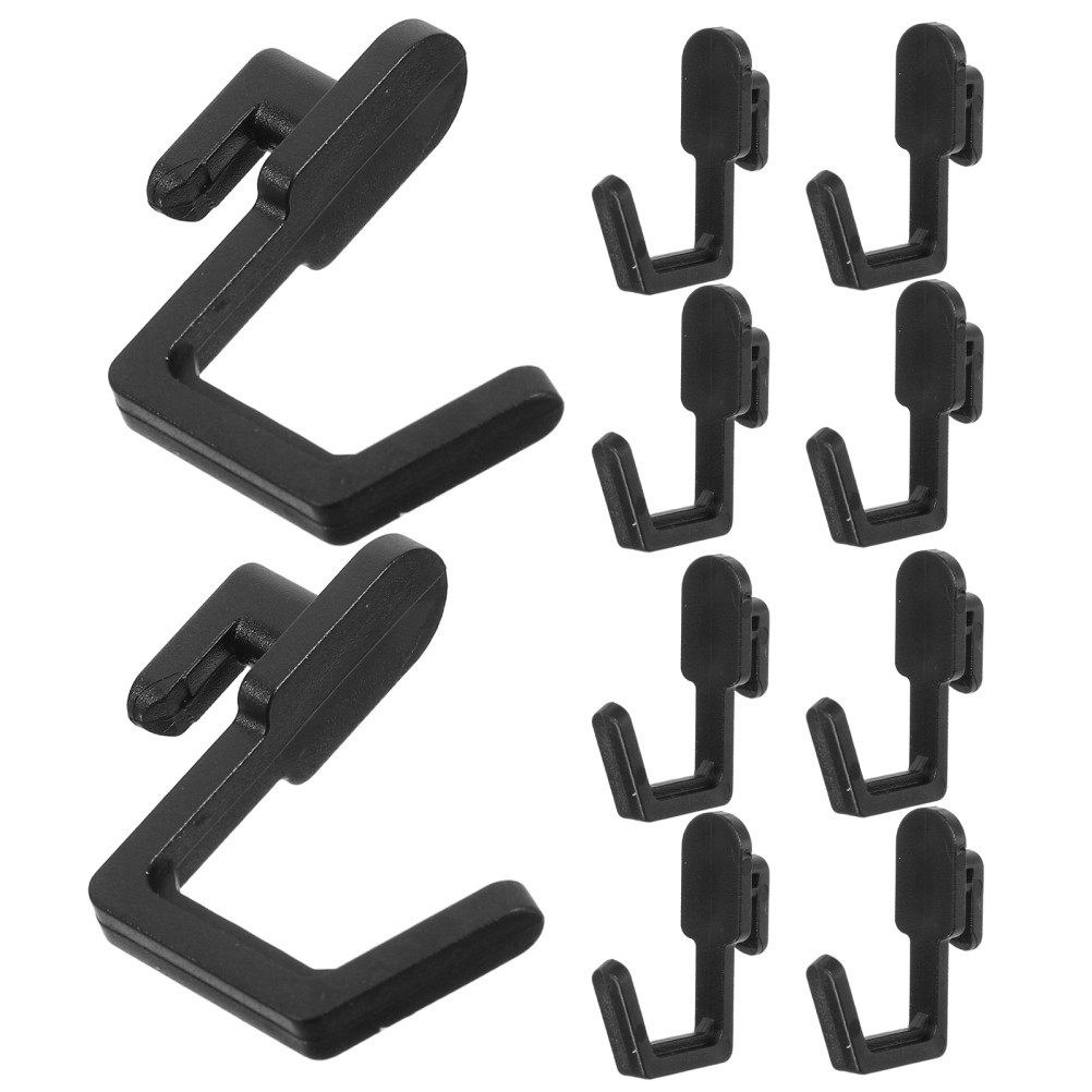 Universal Reusable Plastic Pegboard Hooks for Workshop Garage Tool Storage